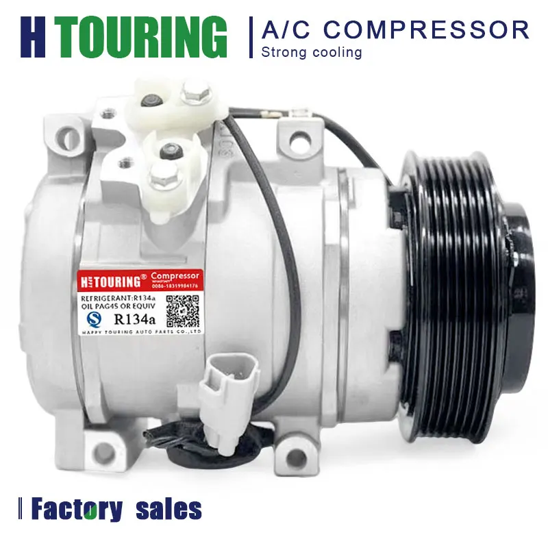 AC Compressor For Toyota LAND CRUISER PRADO 2.5 10s17c 883106A141 8832035730 883100K270 883102F020 883106A140 8831025220