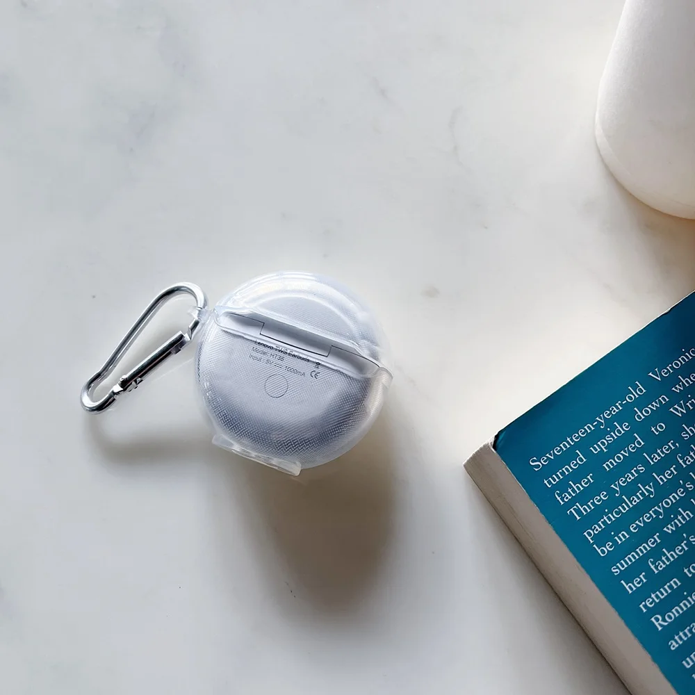 Чехол для беспроводных наушников Lenovo HT38 TWS с мультяшным астронавтом, мягкий чехол для наушников из ТПУ с зарядкой для Lenovo HT38, защитный чехол