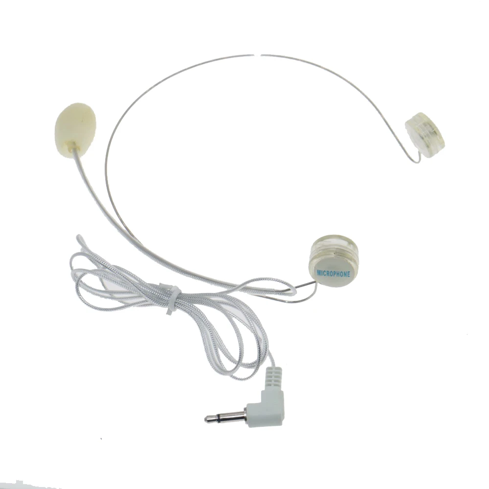 Auriculares Lavalier estéreo Pro de 3,5mm, auriculares con bloqueo de 1/8 ", micrófono para sistemas inalámbricos BodyPack, PC, ordenador, cámara, micrófono omnidireccional