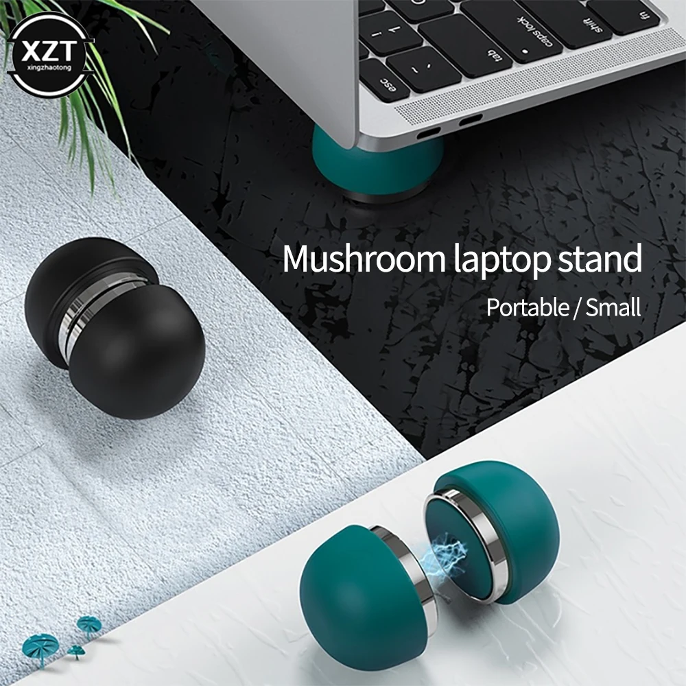 Laptop Stand Notebook accessoriesSuporte Notebook Mushroom Laptop Holder Laptops Foldable Mini Cooling Stand For Macbook pro