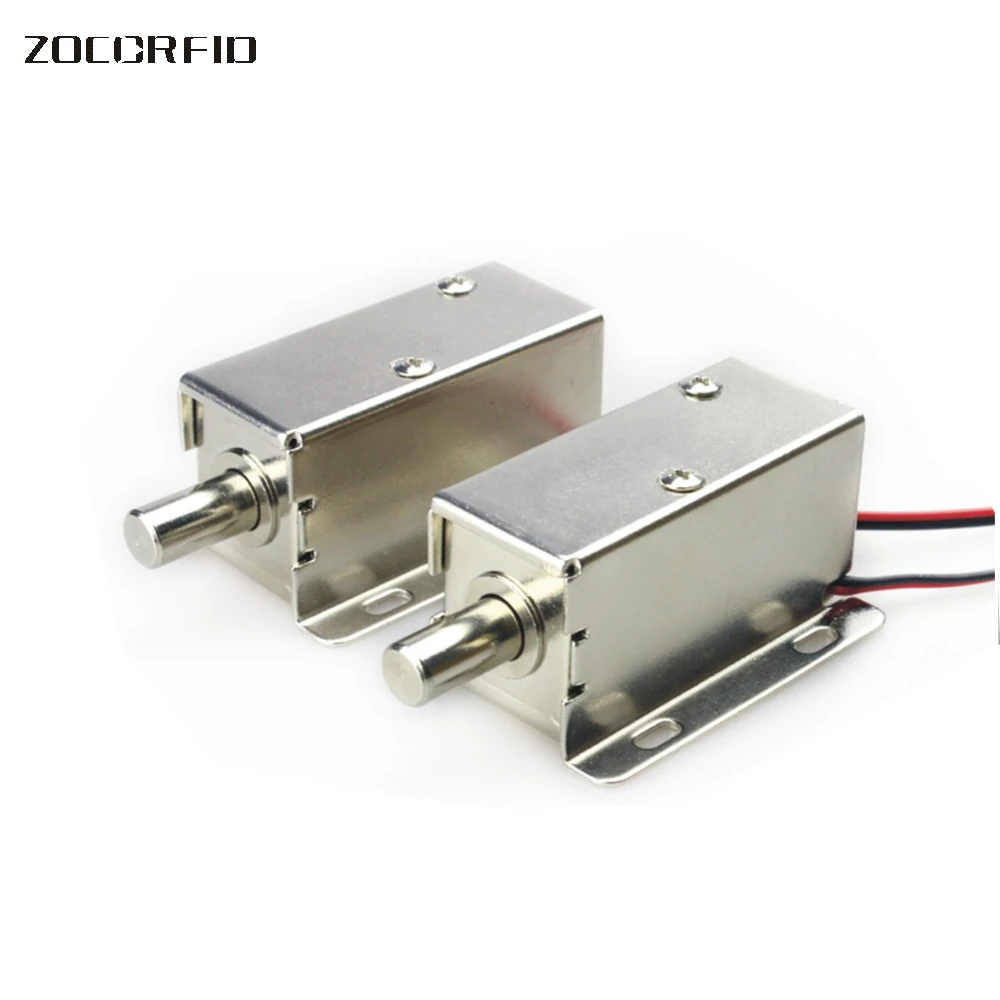 DC solenoid valve lockMini electric lock file cabinet lock storage cabinet lock electric bolt lock small drawer lock