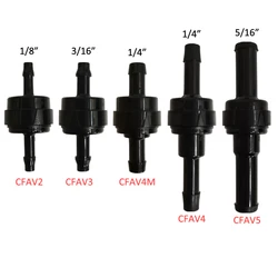 fuel check valve one way non-returen irreversible for gas oli diesel liquid filling machine windshield wiper 5/16 1/4 3/16 1/8