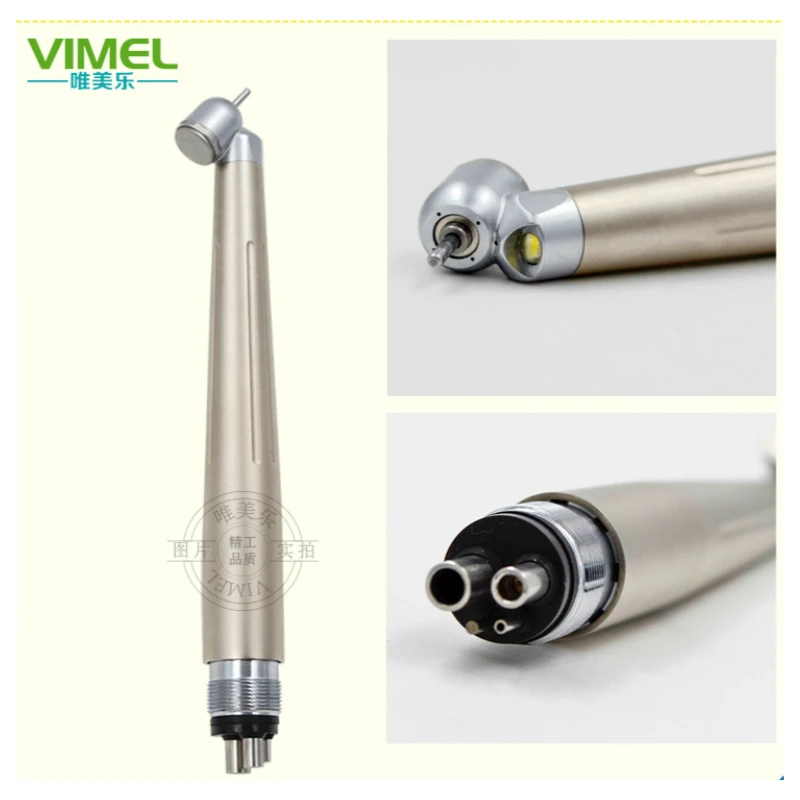 LED Dental Handpiece 45 Degree Surgical Air Turbine Tooth Extraction