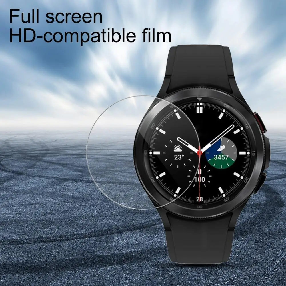 ساعة جالاكسي الذكية بشاشة مضادة للخدش 3 ، 45 ، 41 ، غشاء صلب بالكامل ، جالاكسي 4