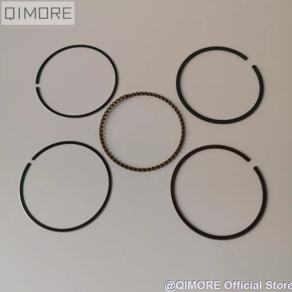 50mm Piston Ring Set for Scooter Moped GY6-100 (139QMB / 1P39QMB / 147QMD big bore kit)