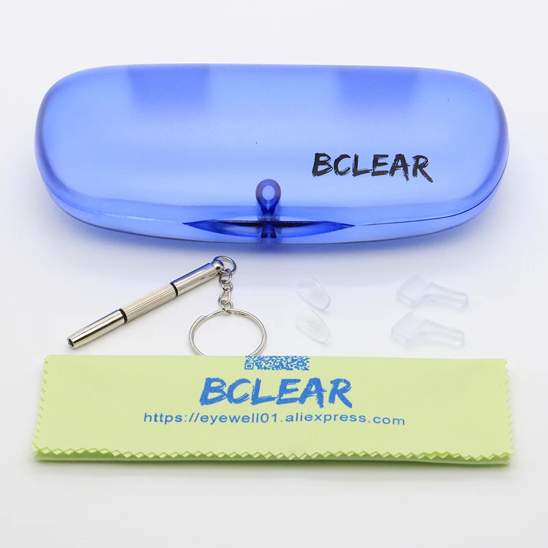 BCLEAR-Moldura de óculos de titânio puro para homens e mulheres, óculos de prescrição óptica, rosto pequeno, óculos de alta qualidade, moda, nova chegada