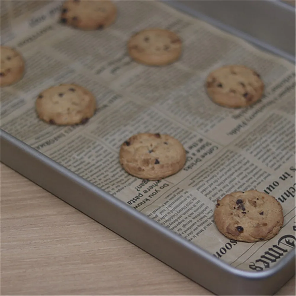 ورق شحم للخبز من الورق والشحوم للطعام ، شطائر همبرغر ، لفائف الورق والبسكويت والزيت ، بساط 5 متر للخبز #6