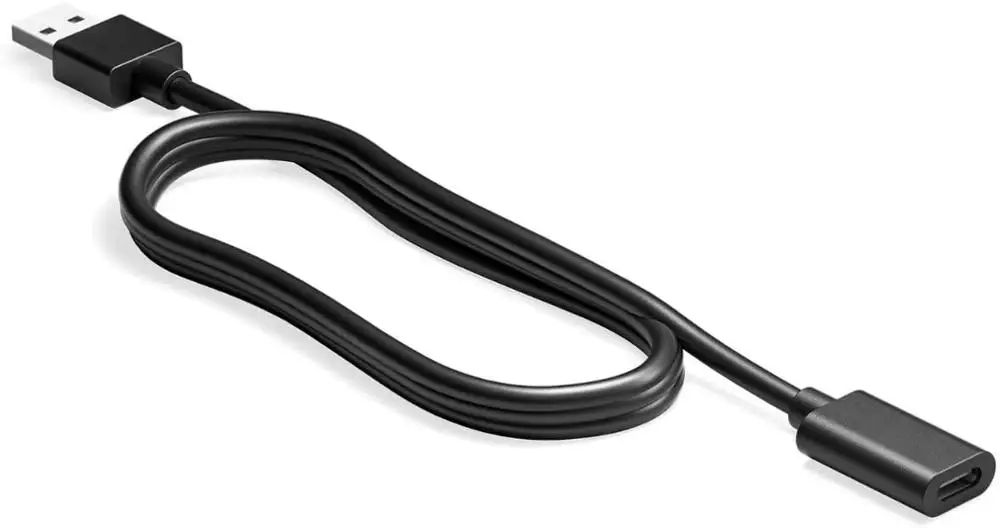 Cable USB Original a USB-C hembra, cable de carga para SteelSeries Arctis 1, adaptador transmisor de Audio para auriculares inalámbricos para juegos