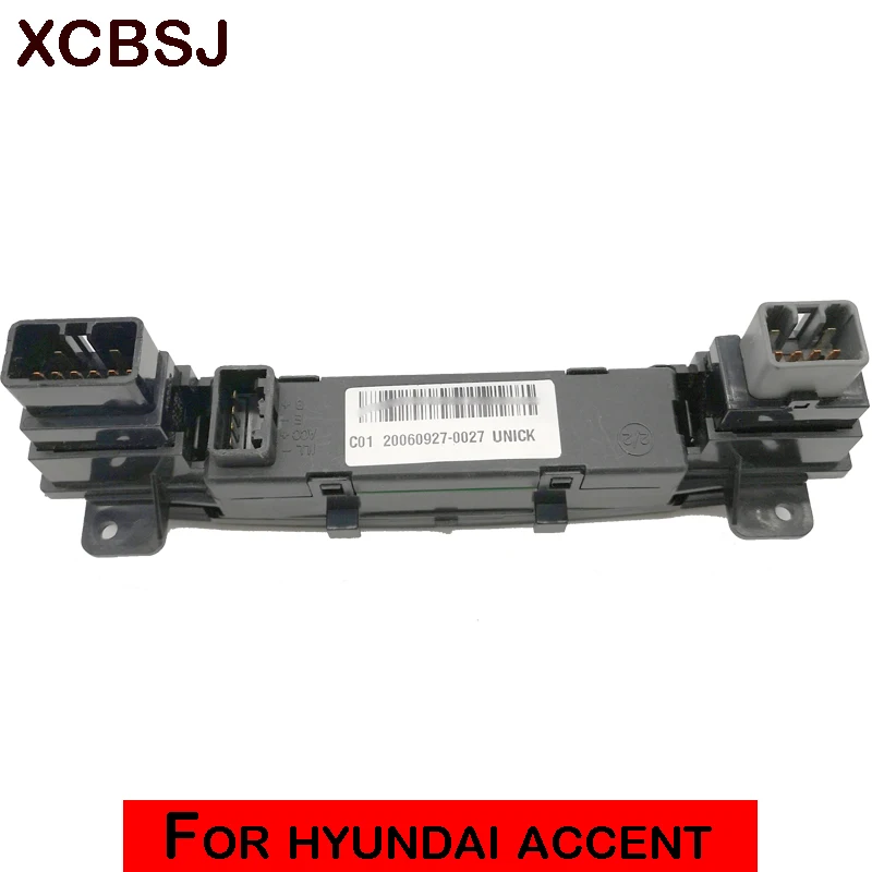 For hyundai accent 2008 2009 2010 2011 Digital clock, electronic clock, double flash switch, heating switch assembly