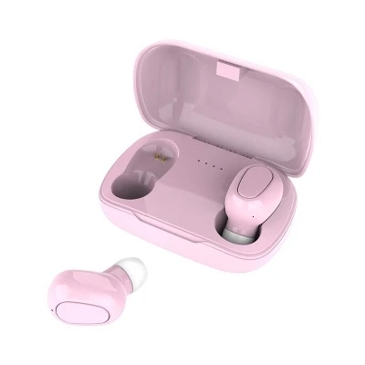 

Bluetooth 5.0 Wireless Earphones Waterproof TWS Sports Heasets Pink Noise Reduction Subwoofer Stereo Earbuds for Huawei Redmi