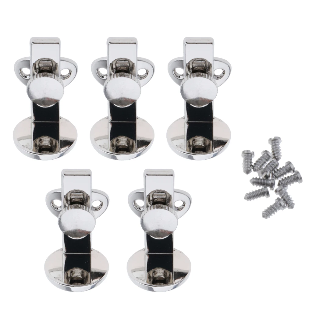 5pcs Adjustable Clarinet Thumb Rest Finger Protector w/ Screws Woodwind Parts  Accessories for Clarinet