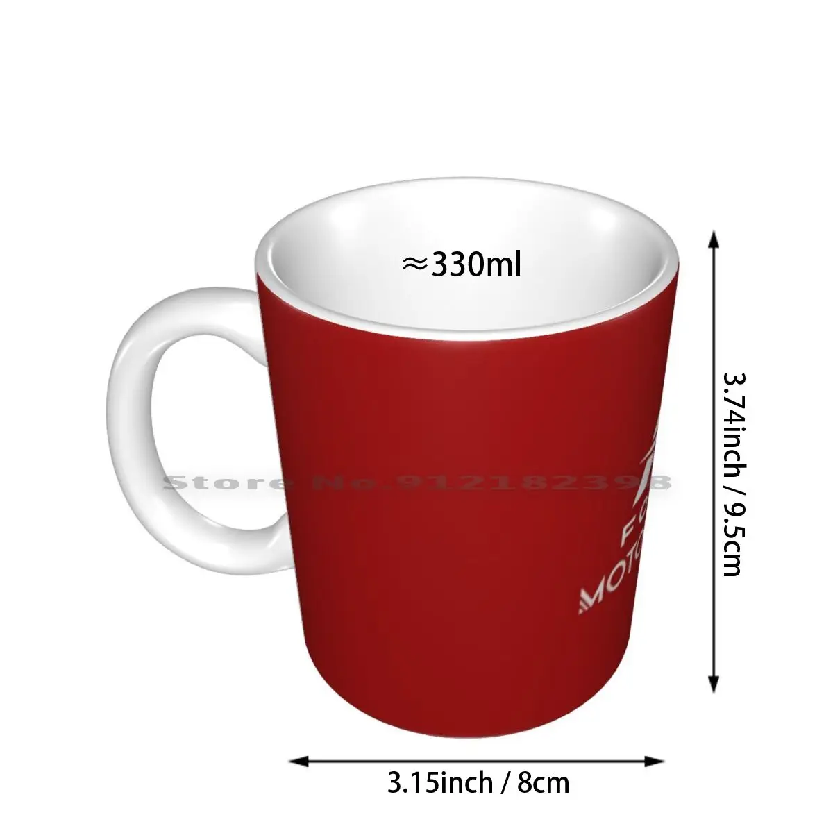 Motorsport Sport Car Horizon Ceramic Mugs Coffee Cups Milk Tea Mug