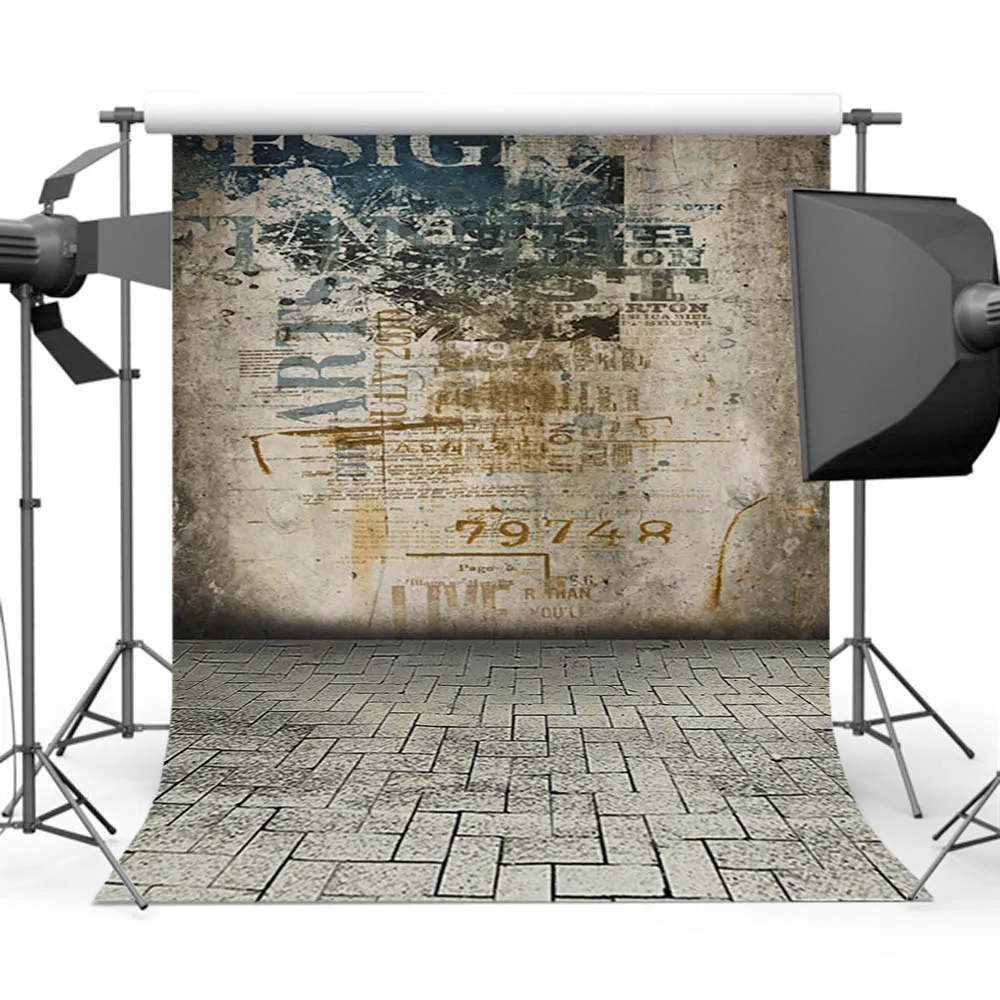 MOCSICKARetro Brick Wall Photography for Backdrop Old Master Background Photo Studio for Photographers ZH-21