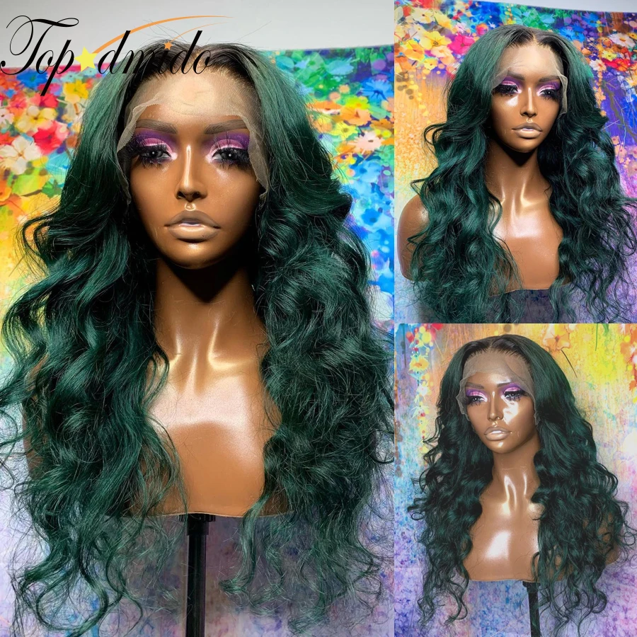 

Green Color 13x4 Lace Front Wigs for Women Brazilian Remy Hair 4x4 Closure Wigs for Women Body Wave 13x6 Lace Human Hair Wigs