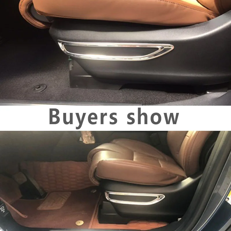 Per Lincoln Aviator 2020 Seggiolino Auto Trim Frame Decorazioni Driver Principale E Coprisedile Copilota 2 Pezzi Accessori Per Interni Auto