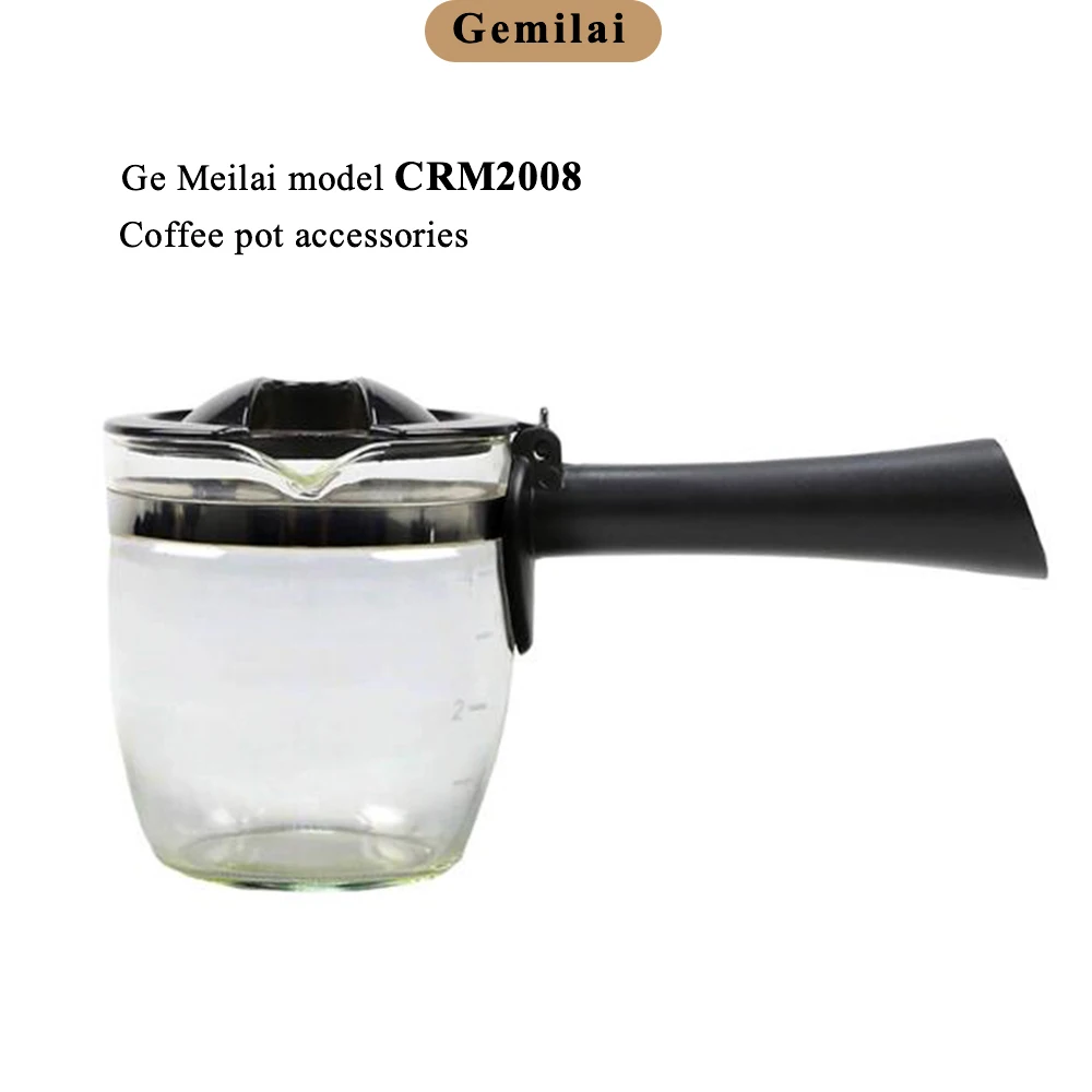 

Gemilai Spare Part Glass Pot /Handle /Portafilte for Gemilai CRM2008/2001/2002/ Coffee Maker Accessorry Household Machine