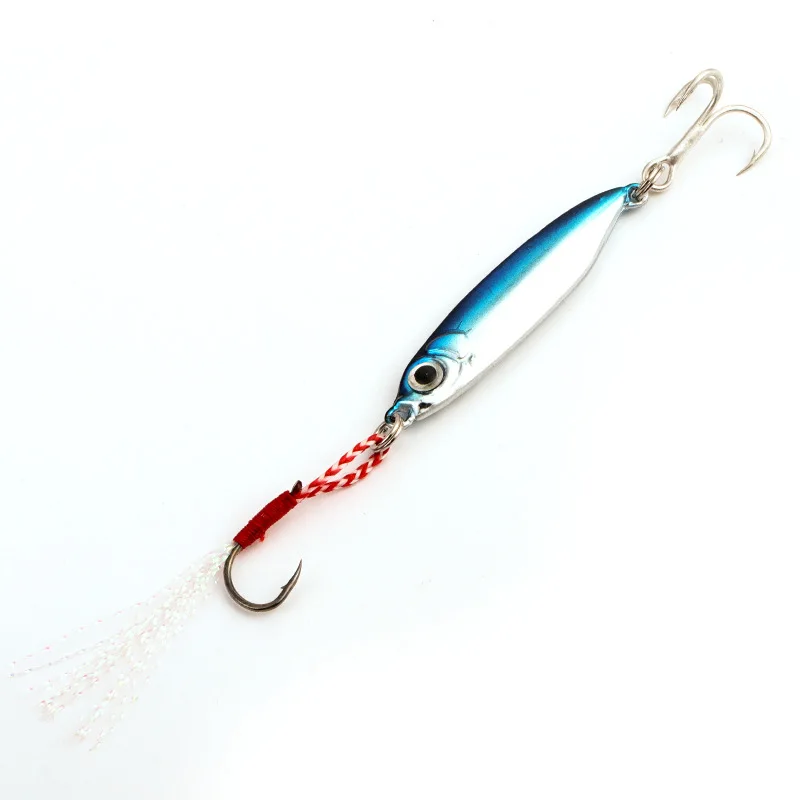 1 Pcs Metal Cast Jig Spoon 5/10/15/18/25g Shore Casting Jigging Lead Fish Sea Bass Fishing Lure Artificial Bait Tackle