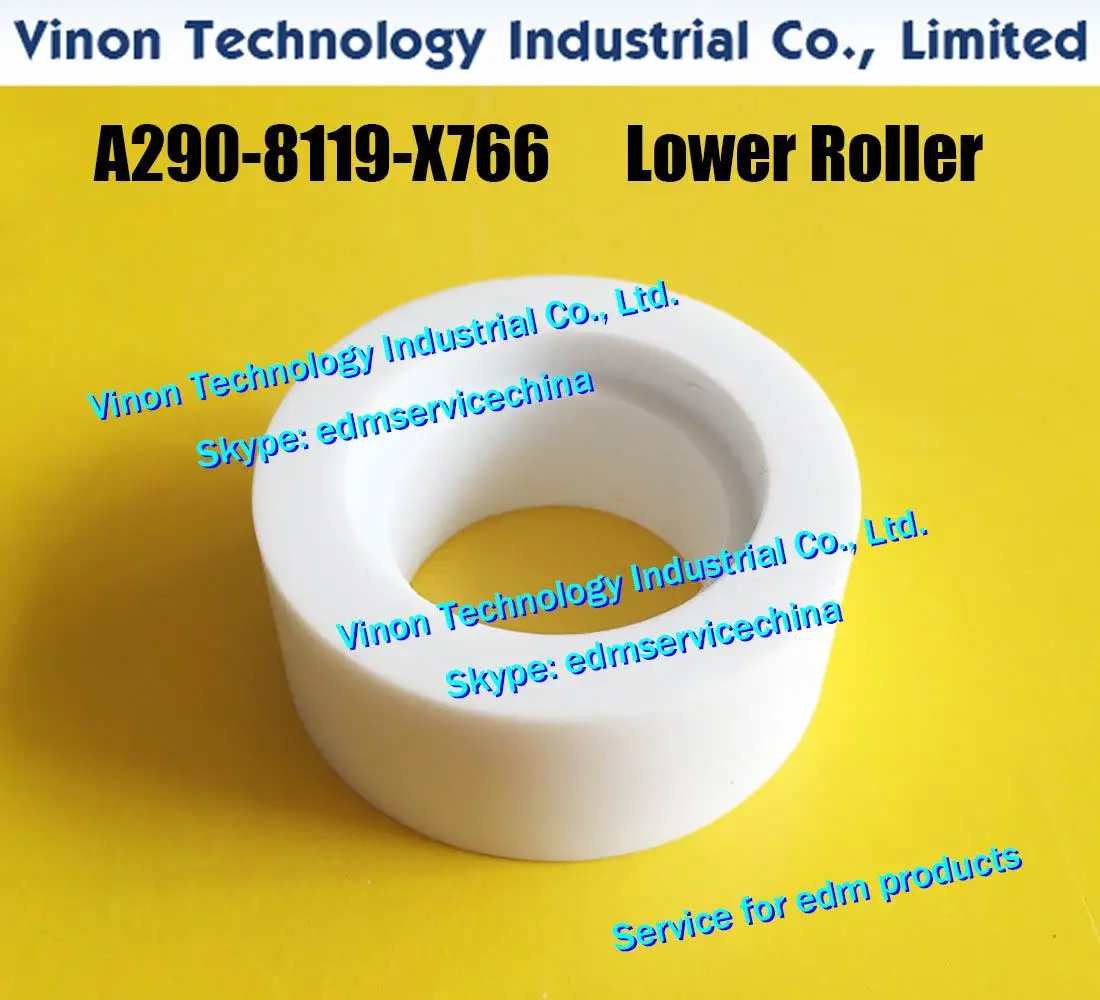 

A290-8119-X766 Lower Roller Ø38x22Øx16tmm edm spare parts Reversion R oller for 1iD,iD,iE,600,400iA series. A2908119X766,