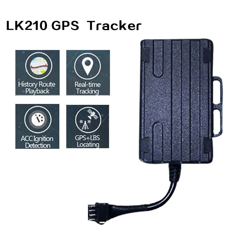 GPS Motorvoertuig Auto GPS GSM Tracker Anti-verloren Waterdicht Real Time Tracking Locator Ingebouwde sensor Alarm voor lage batterijspanning