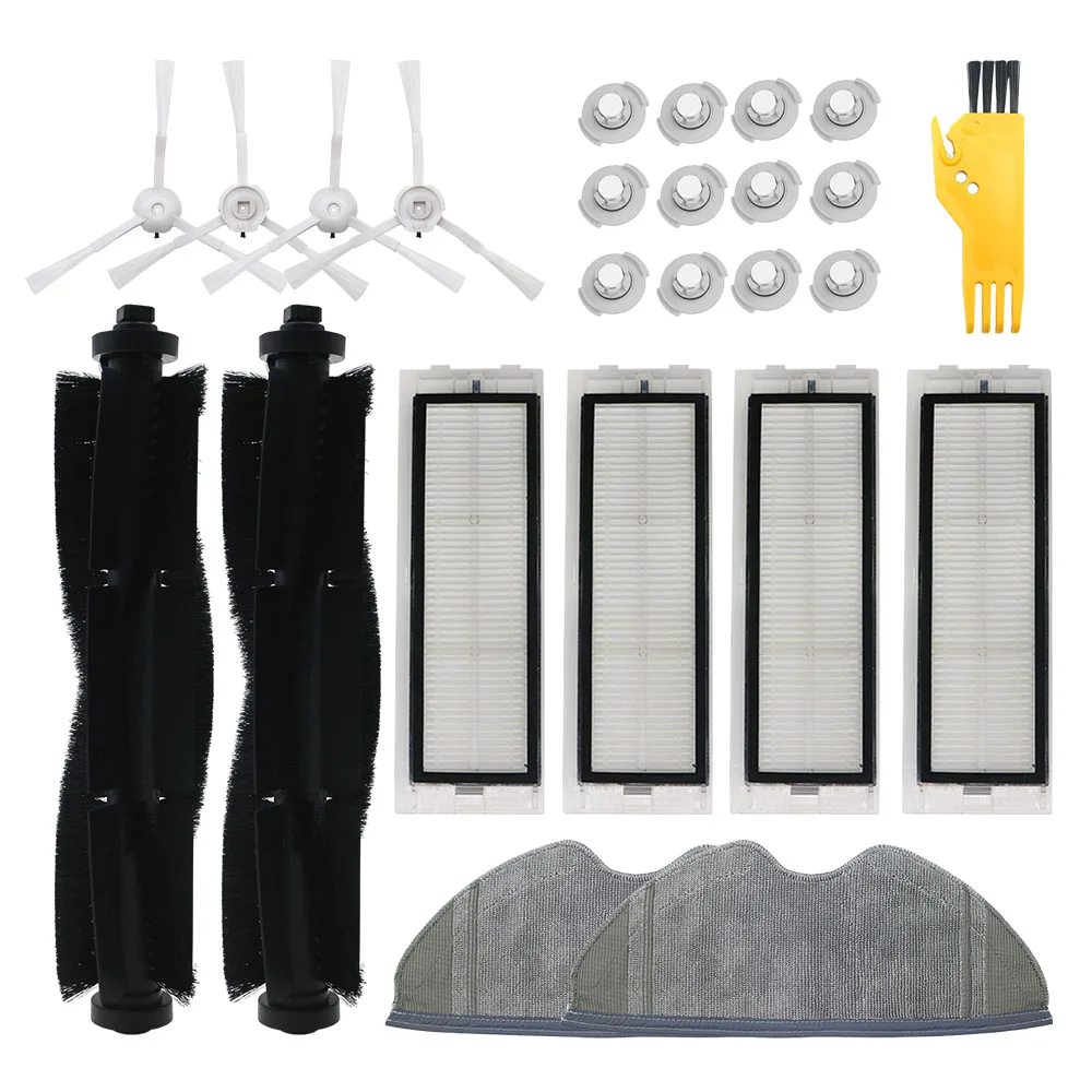 ล้างทำความสะอาดได้หลักแปรงแปรงด้านข้าง Hepa กรอง Mop ผ้าสำหรับ360 S5/S7หุ่นยนต์หุ่นยนต์เครื่องดูดฝุ่นเปลี่ยนอะไหล่