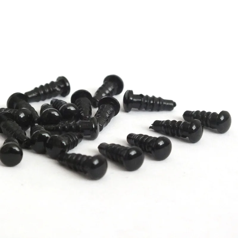 100pcs Of 5mm Black Safety Eyes Amigurumi For Diy Toy