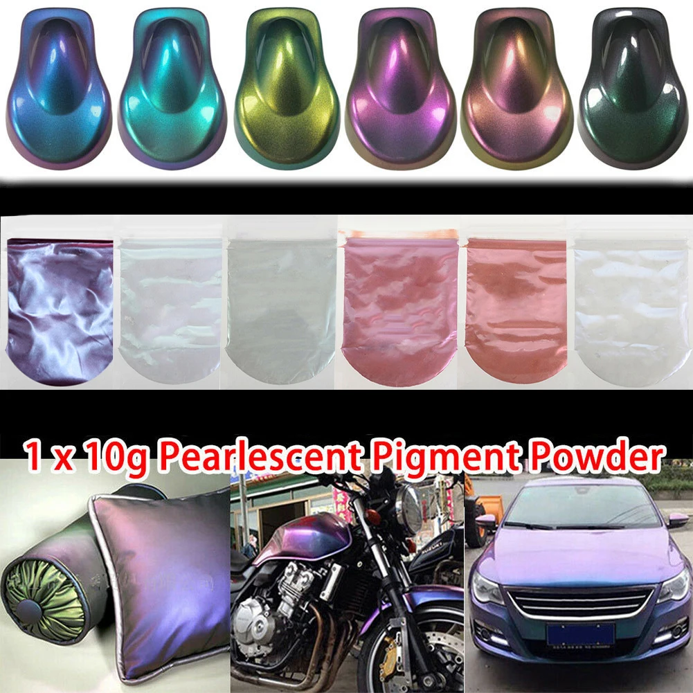 DIY Chameleon Pigment Powder,Nail Glitter Pearl Powder Manicure Tips Decoration,Automotive Crafts Paint Pigment Car Everyday