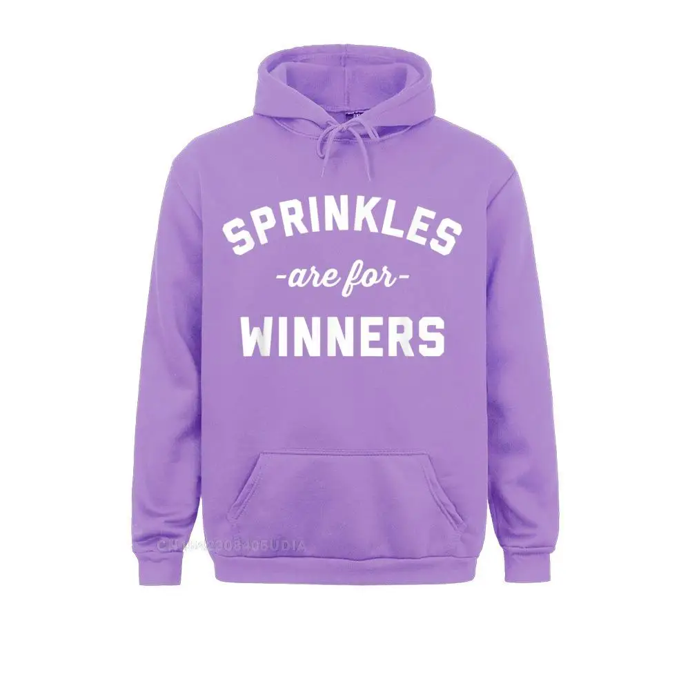 Sprinkles Winners Funny Donut Quote Hoodie Sweatshirts For Adult Cool Summer/Autumn Hoodies Long Sleeve Coupons Clothes