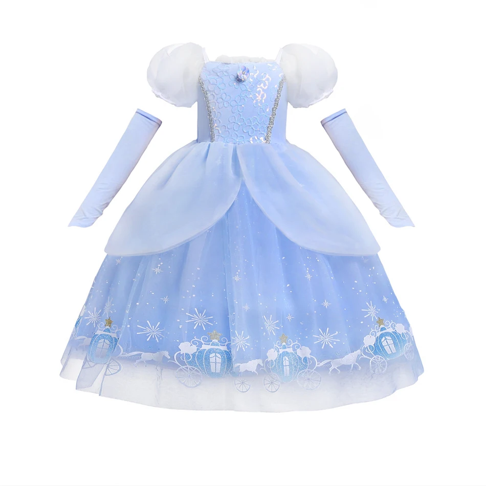 sachin and babi light blue dress Blue Cinderella Disneybound Tank Dress main image 0