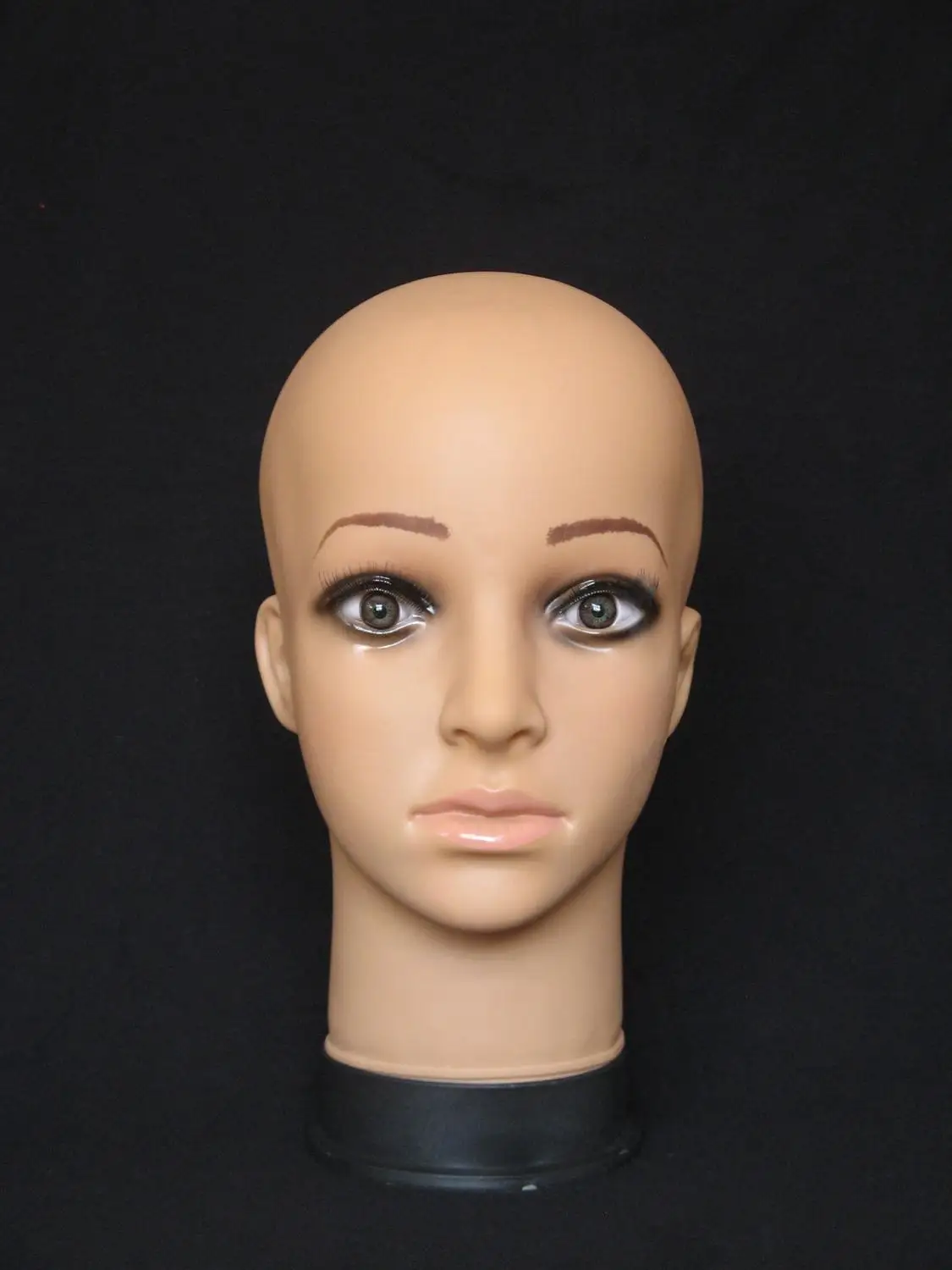 Free Ship!! New Arrival PVC Big Eyes Mannequin Head Fashionable