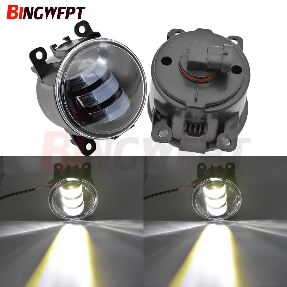 1 زوج LED الضباب ضوء مصباح المصد الأمامي ضوء لهوندا انسايت 2010-2014 لهوندا سيفيك 2016 2017 ل Crosstour 2013 2014
