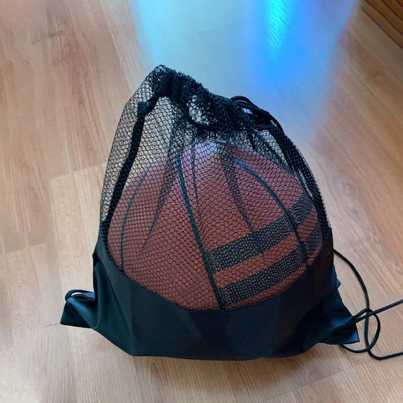 Tragbare Basketball Abdeckung Fußball Lagerung Mesh Tasche Rucksack Für Outdoor Fußball Volleyball Ball Sport Tragen Tasche Net Zubehör