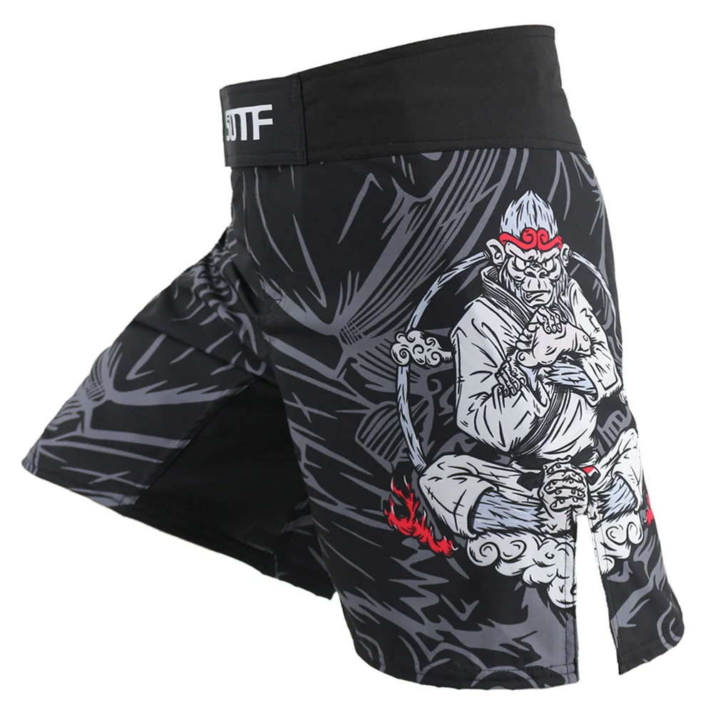 Boxing Shorts Clothing Mma Muay Thai Kickboxing Fight Suotf Muaythai Men Cheap Santa Emma Soft Sun Wukong Monkey mma shorts