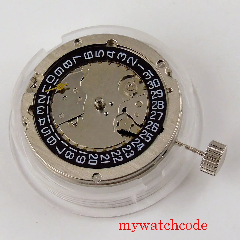 

ST2555 Автоматические Механические Мужские Классические Винтажные Часы Механизм Черное Кольцо Даты M7