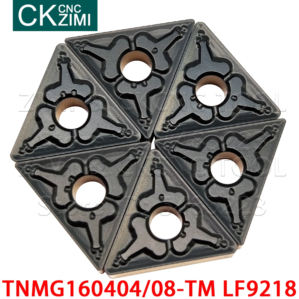 TNMG160404-TM LF9218 TNMG160408-TM LF9218 Carbide Inserts External Turning Tools CNC Mechanical lathe Cutter Tool TNMG For Steel