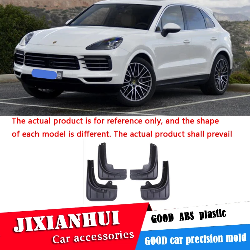 

For Porsche Cayenne 2007-2010 Mudflaps Splash Guards Front With color and rear Mud Flap Mudguards Fender Modified special