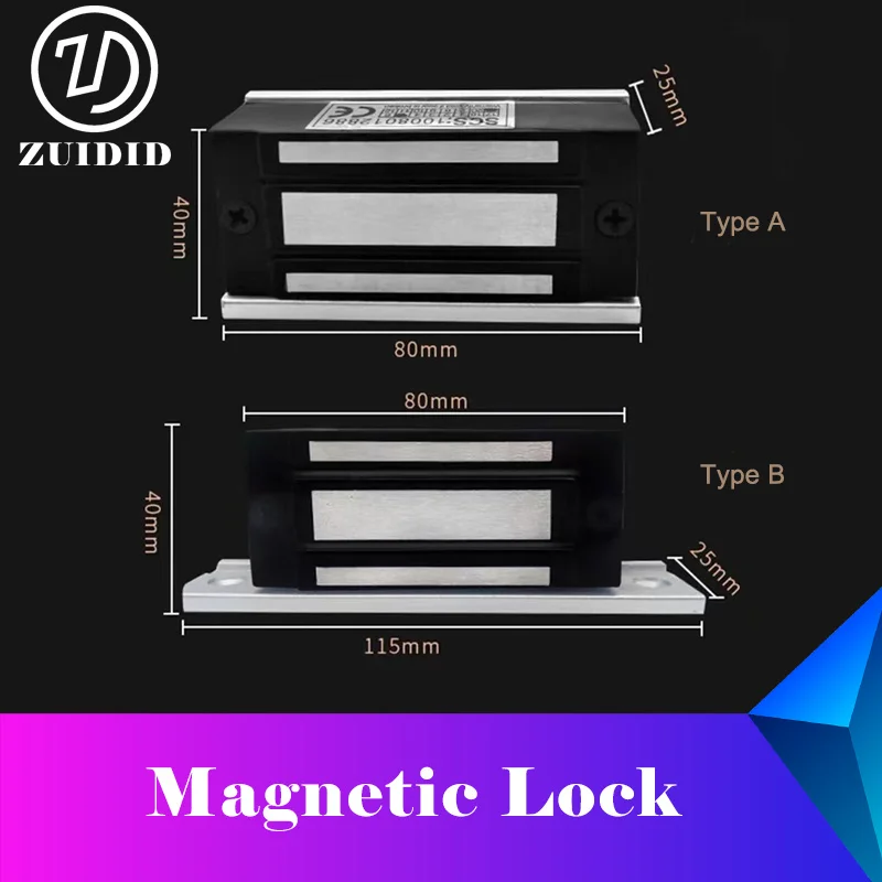 Imagem -04 - Sobresselentes Magnéticas da Sala de Fuga do Fechamento 12v Instaladas na Porta Usam o Fechamento Eletromagnético para Abrir ou Fechar a Porta as Peças