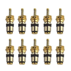 10pcs Car Automotive A/C Air Conditioning Valve Core Brass 21.5mm for Volvo Citroen Fukang Elysee Copper