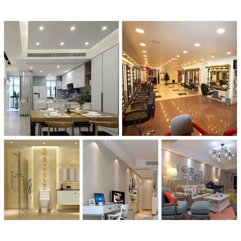 Ac 220v-240v conduziu a microplaqueta 3w 5w 7w 9 12w 15w 18w smd 2835 grânulos de luz diy para downlight led iluminação branca fria/morna holofotes