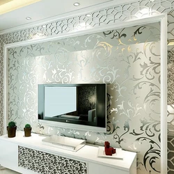 3D Embossed Damascus Non-woven Wallpaper Roll, European Style, Bedroom, Living Room, TV Background, Gold Home Decor