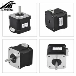 Nema 17 Stepper Motor for 3D Printer, 4 Lead Stepper Motor, 38mm, 42BYGH, 42N.cm, 59.5oz.in, XYZ