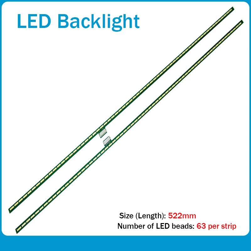 LED Backlight Strip 63 Lamp For LG 47LM6600 LED47X8100PDE 47E800A 47'' TV 6920L-0001C 6922L-0021A LC470EUG PE F1 LC470EUH