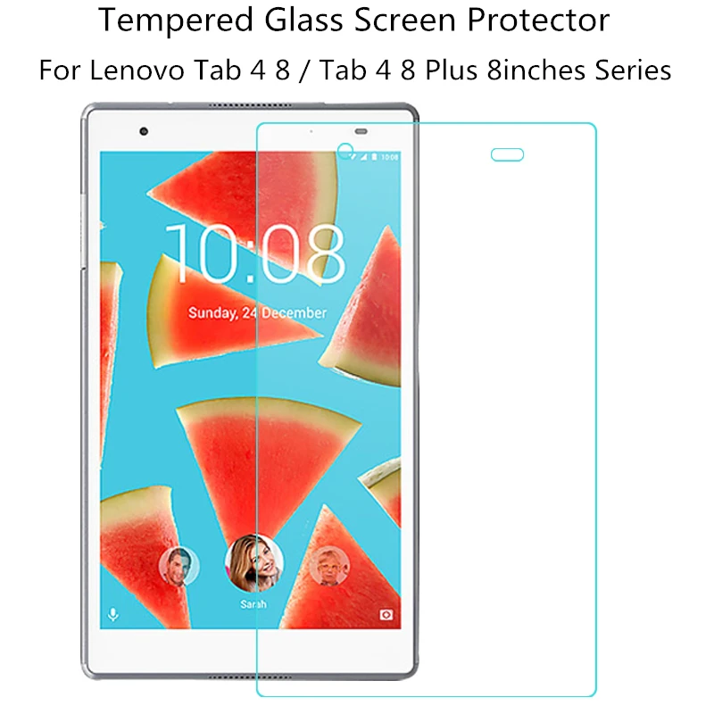 

9H Anti-Scratch Screen Protector For Lenovo Tab 4 8 Plus 8.0 inches Tablet Tempered Glass Protective Film Tab4 TB-8704 TB-8504