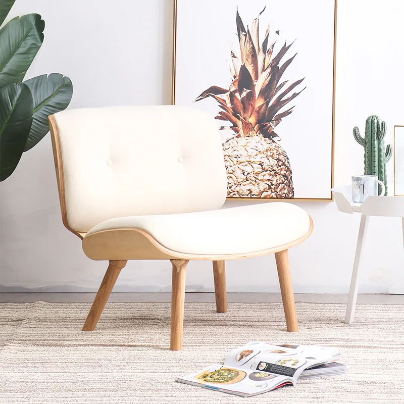 

TT Nordic Single-Seat Sofa Chair, Simple Personality, Living Room Fashion, Creative Home, Hotel, Balcony, Leisure