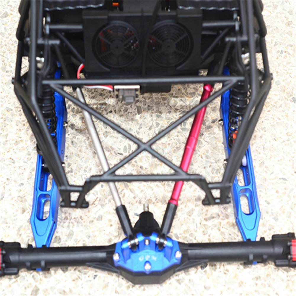 Bras de fuite inférieurs arrière en alliage d'aluminium pour LOSI 1/10 BAJA REY/ROCK REY, 2 pièces, pièces de rechange de mise à niveau pour véhicule tout-terrain 1/10 RC