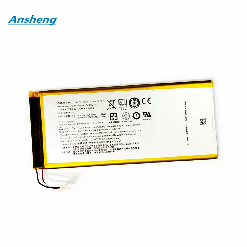 

Original 3.8V 3380mAh PR-3258C7G (1/CP4/58/127) Battery For Acer Iconia Talk S A1-734 Tablet PC