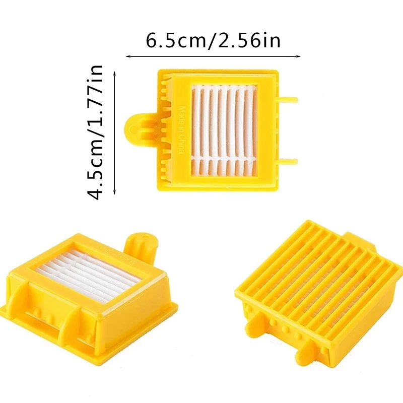 Filtres et rouleaux à brosse de remplacement pour aspirateur robot Roomba,kit d'accessoires de rechange pour modèles IRobot Roomba série 700 760 770 772 774 775 776 780 782 785 786 790,