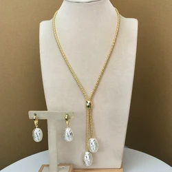 Yuminglai Simple Design Dubai Costume Jewelry for Everyday Use FHK10414