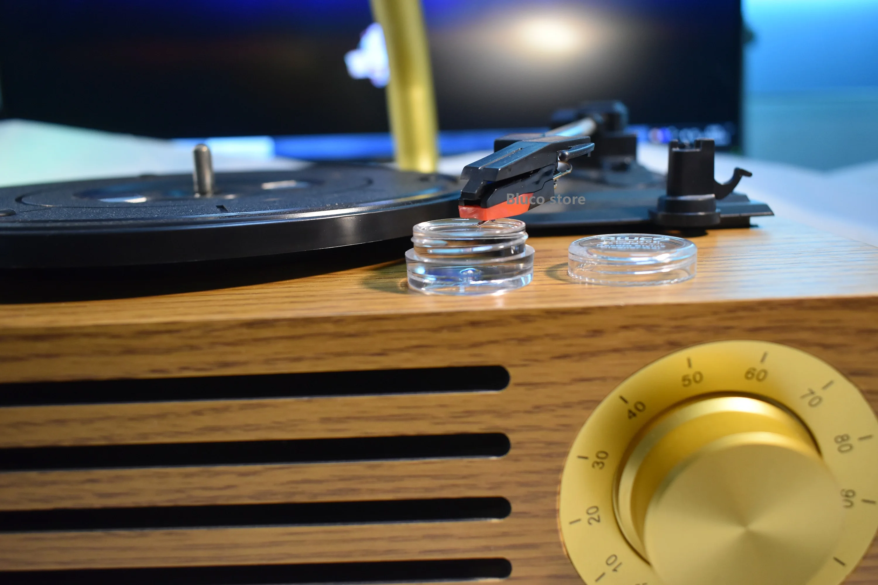 Profesjonalny fonograf Stylus Cleaner gramofon igła winylowy żel oczyszczający Victrola Dust Buster do gramofonu rysik