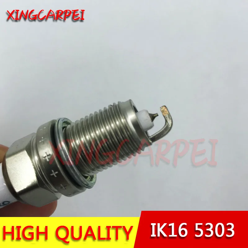 Ik16 5303 4pcs/lot Iridium Spark Plugs Ik16-5303 For Toyota Hyundai Kia Mercedes-Benz Audi Honda Infiniti Car Candles Glow Plug