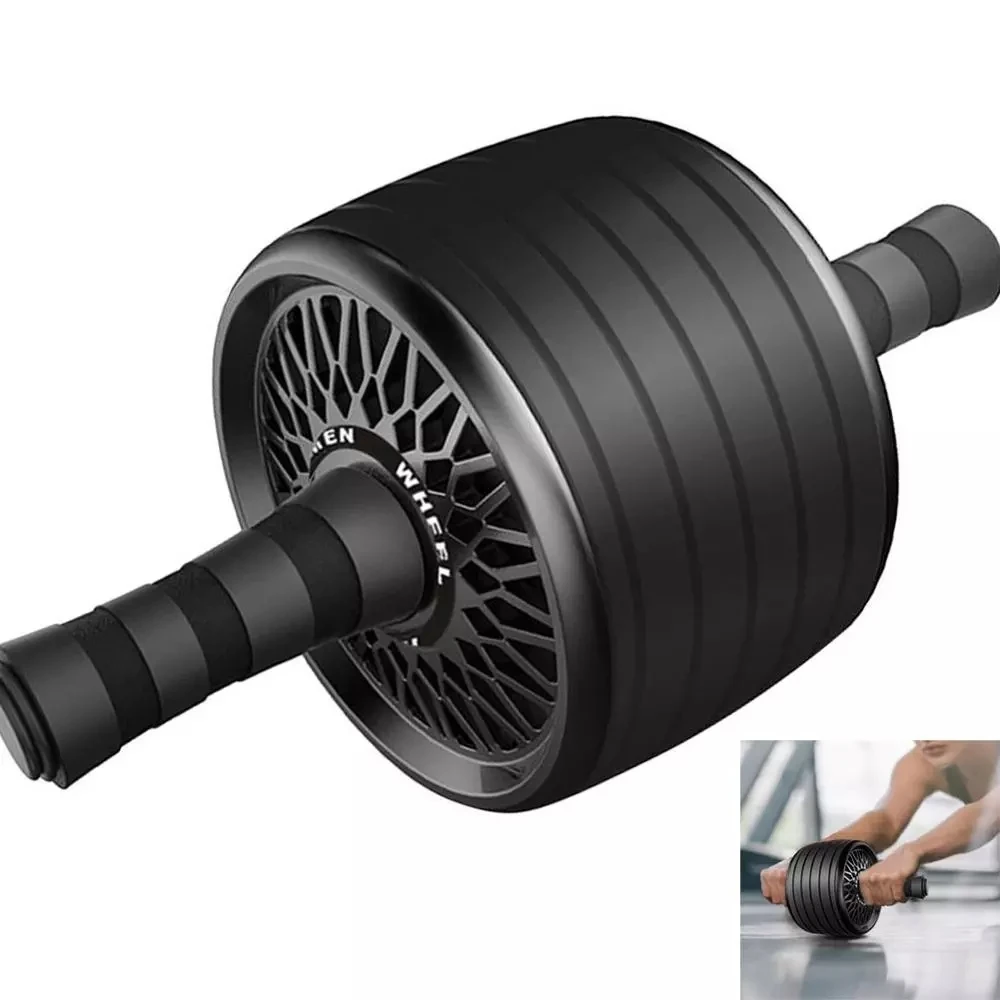 Ab Roller Wheel Muscle Exercise Equipment Wheel Abdominal Power Wheel Ab Roller For Arm Waist Leg Exercise Tools